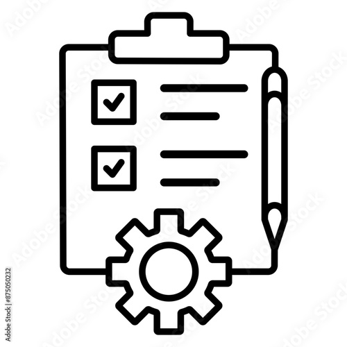 Project Scheduling Icon