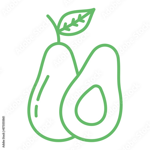 Avocado Icon
