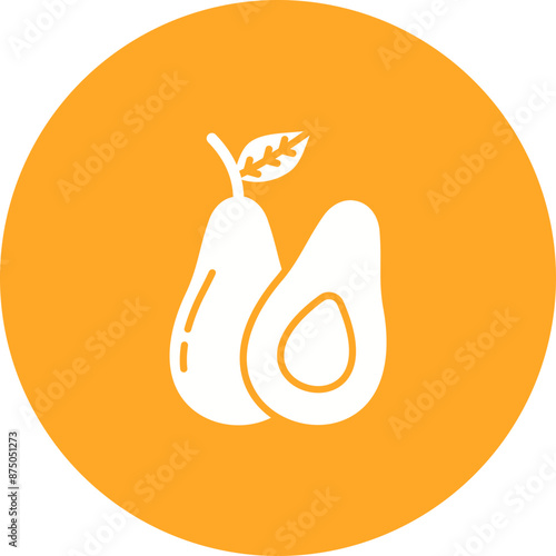 Avocado Icon