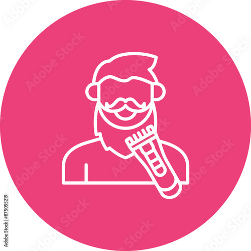 Beard trimming Icon