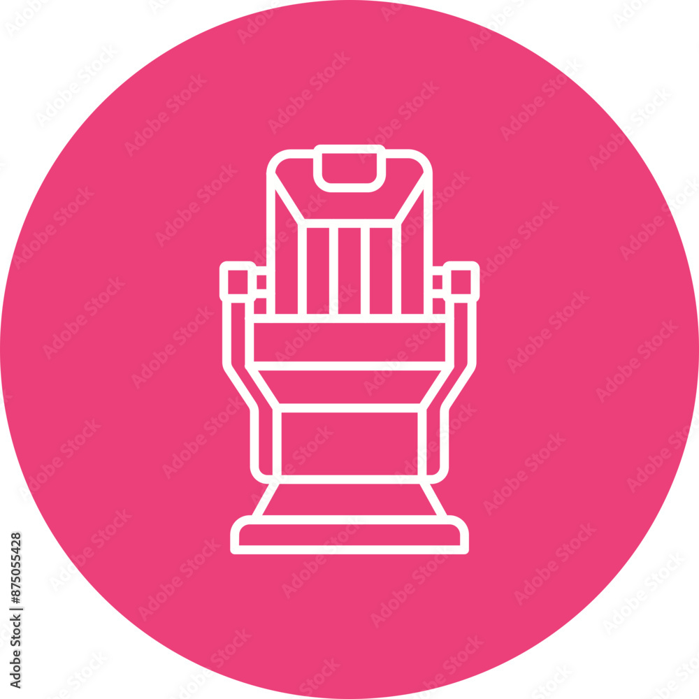 Barber chair Icon Barber chair Icon