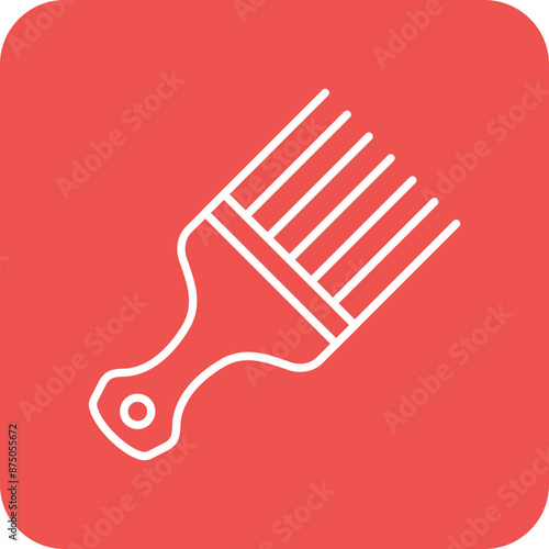 Afro comb Icon