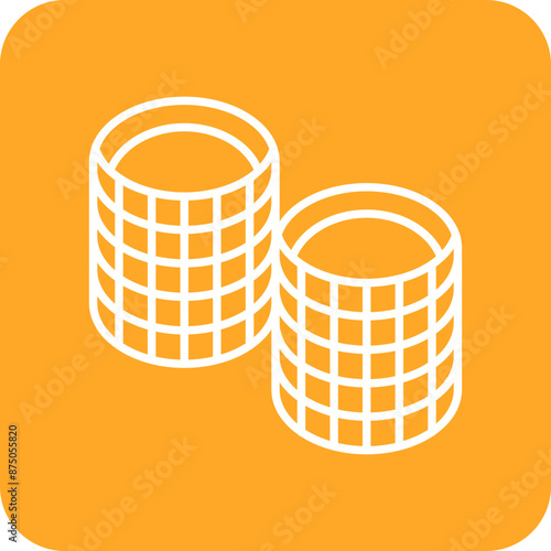 Hair roller Icon