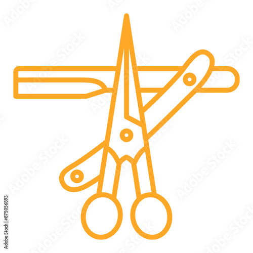 Hair cutting Icon