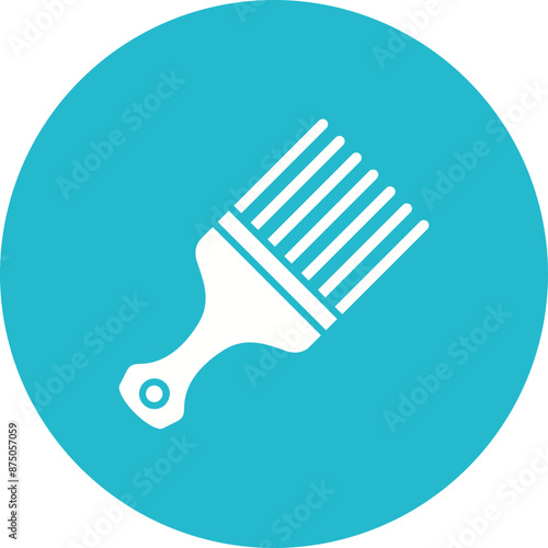 Afro comb Icon