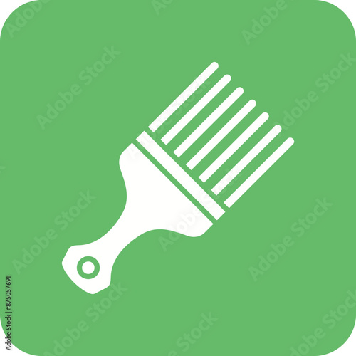 Afro comb Icon