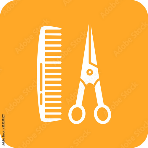 Hair cut Icon