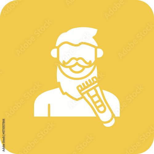 Beard trimming Icon