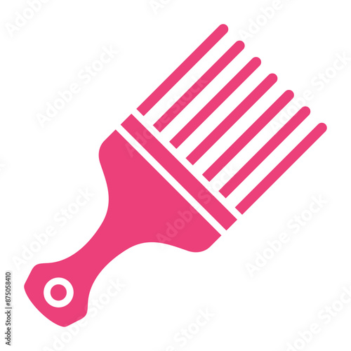 Afro comb Icon