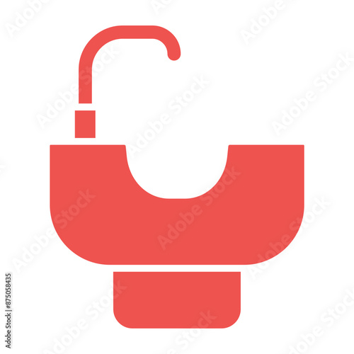 Hair wash sink Icon