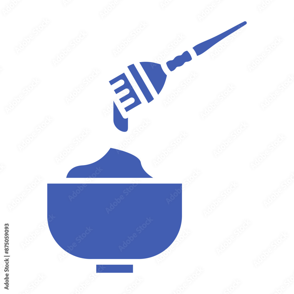 Obraz premium Hair dye Icon