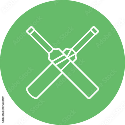Cricket bat Icon