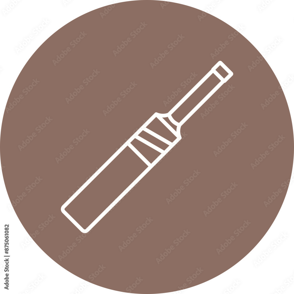Cricket bat Icon Cricket bat Icon