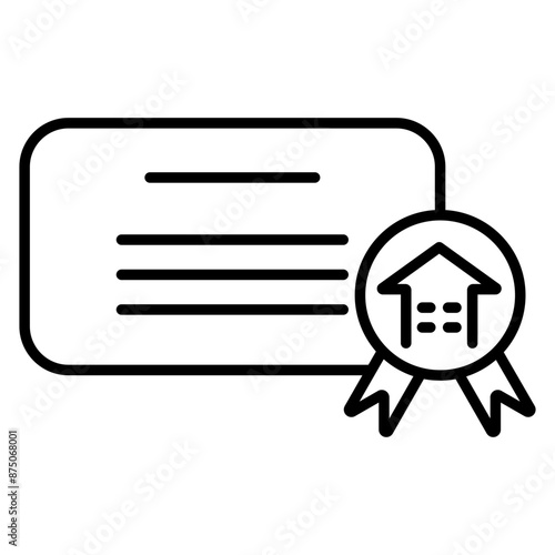 Certificate of Occupancy Icon