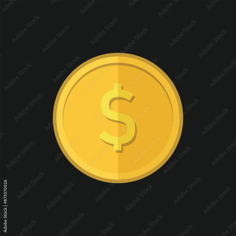 Dollar currency coin. Dollar icon for your web site design, logo, app, UI. flat style. dollar symbol. us dollar sign. Dollar currency coin. Dollar icon for your web site design, logo, app, UI. flat style. dollar symbol. us dollar sign.