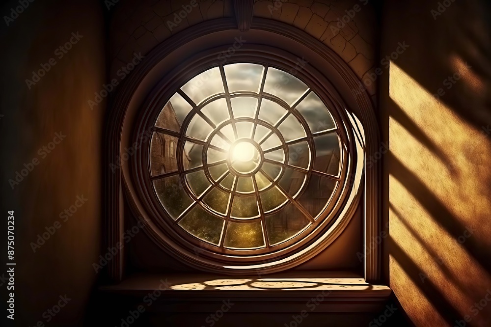 open window to the street. Generative AI, open window to the street. Generative AI,