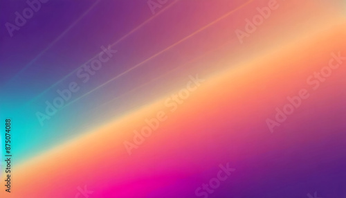 retro gradient background. Generative AI.