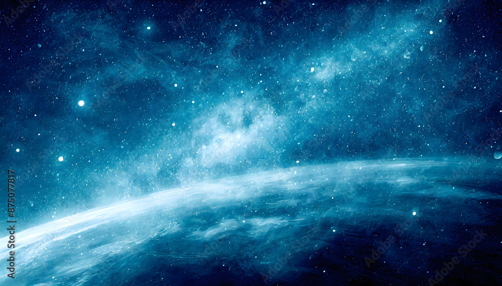 Stars and galaxy outer space sky background. Generative AI. Stars and galaxy outer space sky background. Generative AI.