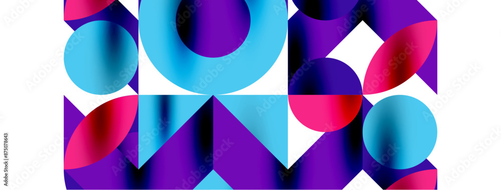 Circle pattern, round elements with lines and arrows composition for wallpaper, banner, background or landing Circle pattern, round elements with lines and arrows composition for wallpaper, banner, background or landing