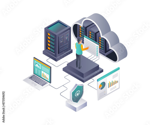Securing Sensitive Information on Cloud Servers