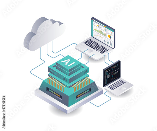 Server System Artificial Intelligence Analytics