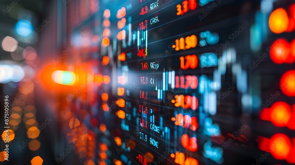 Fototapeta premium Investor Diversifying Portfolio with Guidance from Financial Expert Asset Classes Displayed