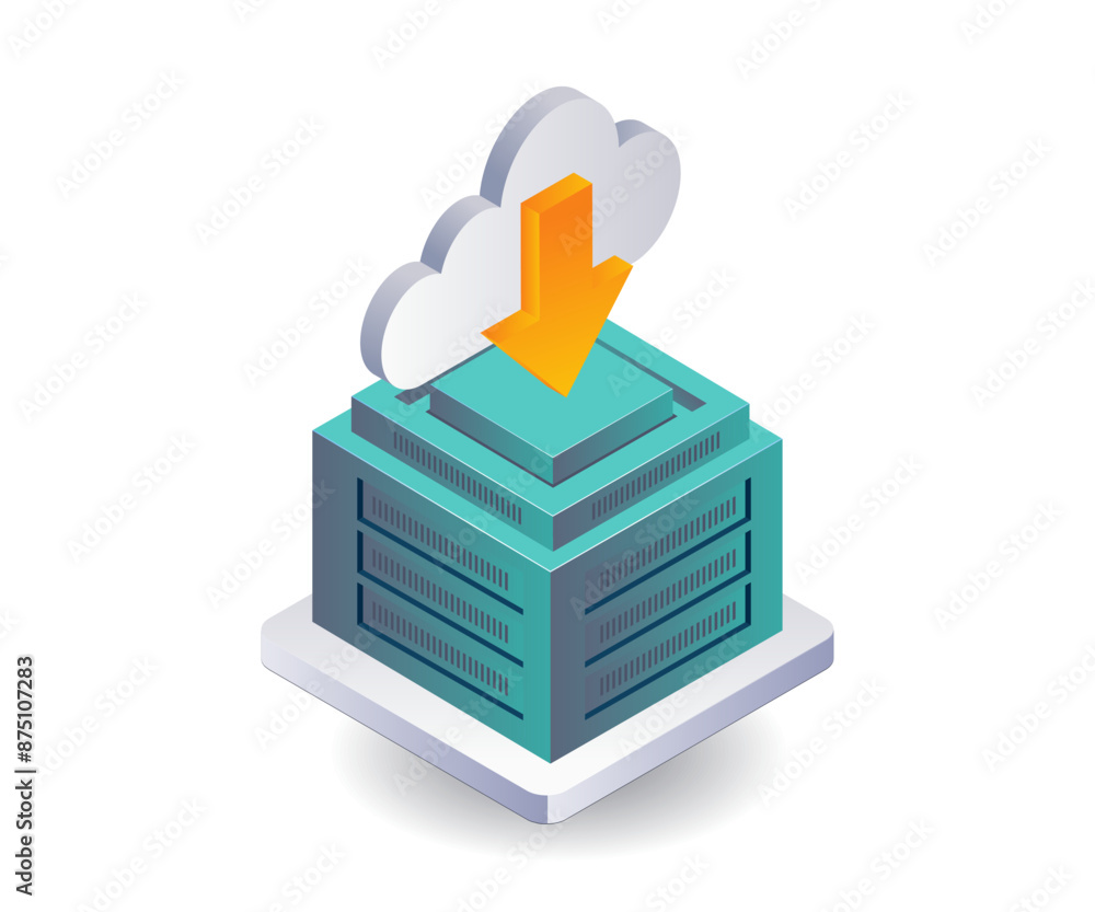 Process of Uploading and Downloading on Computer Servers Process of Uploading and Downloading on Computer Servers
