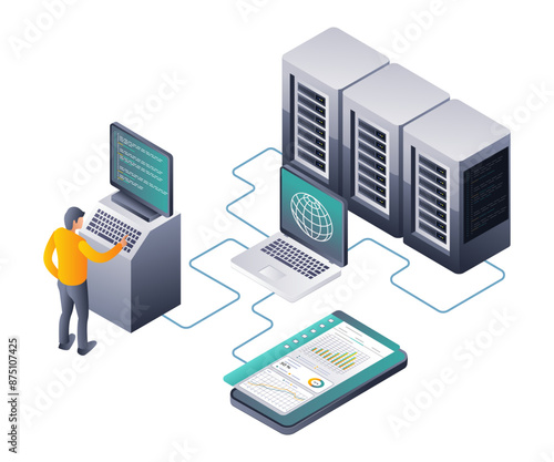 Optimizing Server Performance with Data Analysis and Network Management