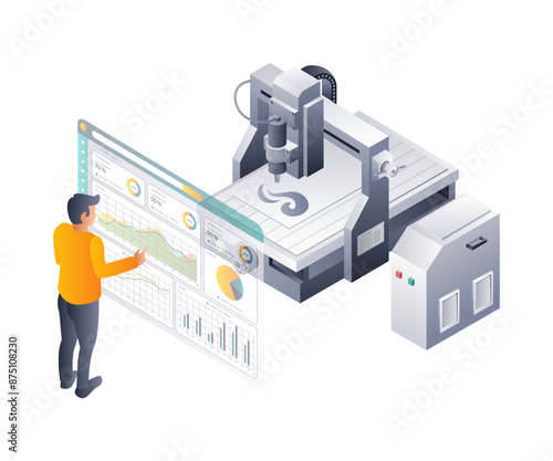Optimizing CNC Laser Efficiency with Touchscreen Controls
