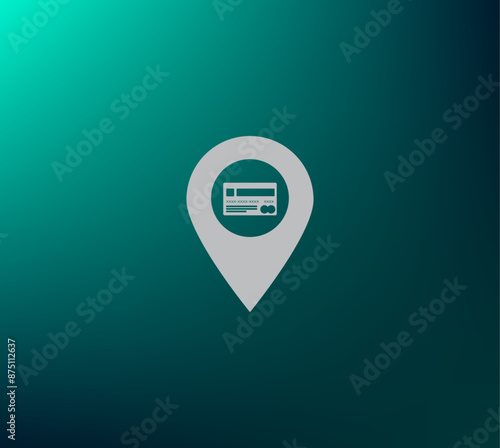 Vector illustration blue background