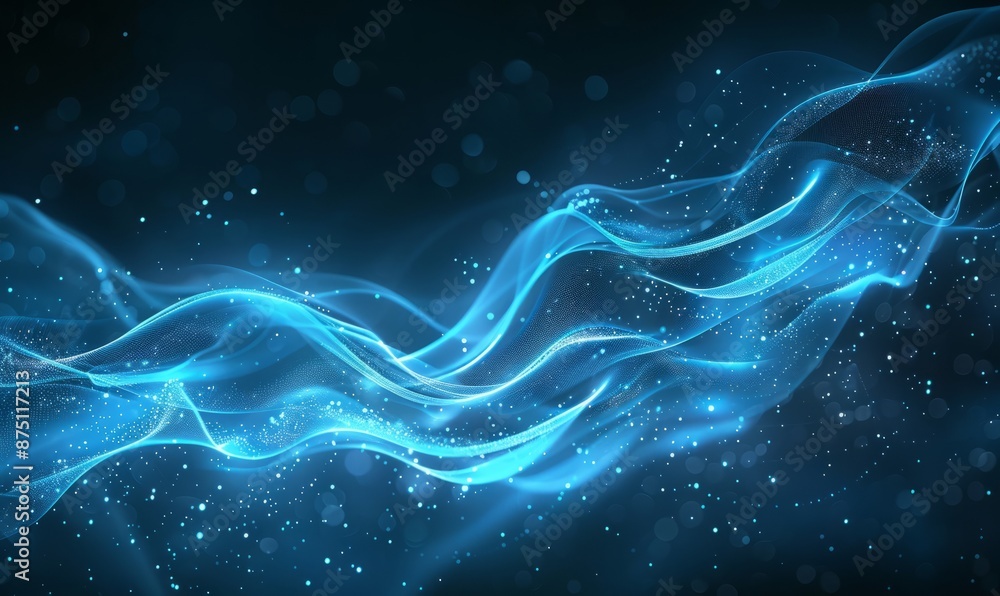 Abstract digital wave background Abstract digital wave background