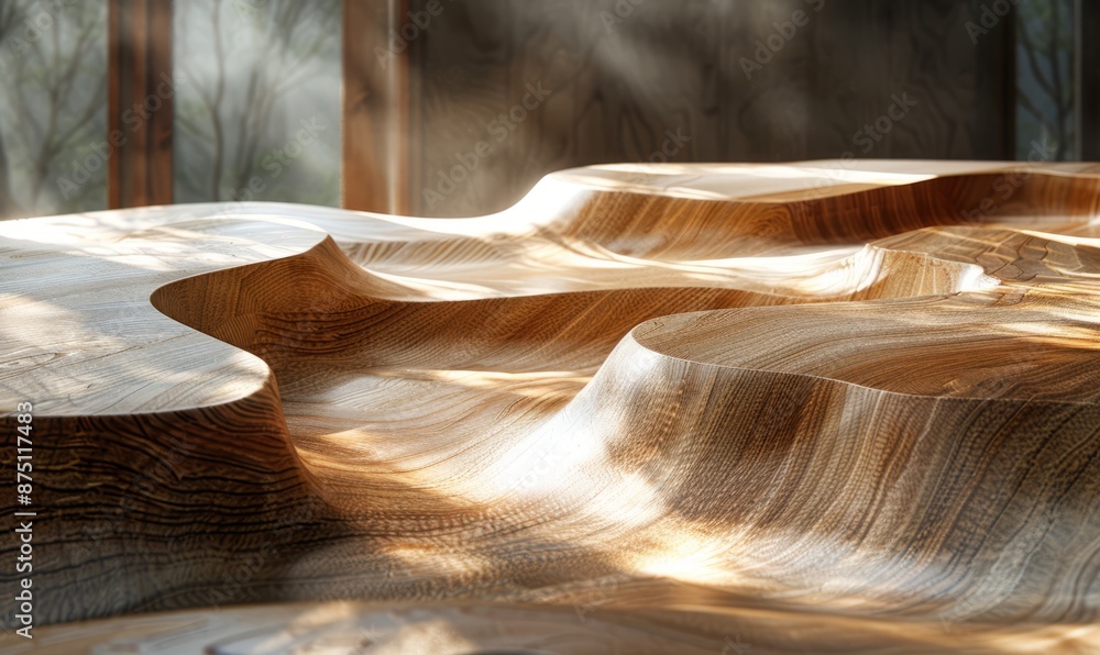 Light walnut wood surface Light walnut wood surface