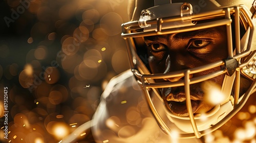 Sports party captured in a realistic image, highlighting team colors and athletic gear, creating an energetic and competitive atmosphere, high-detail visual