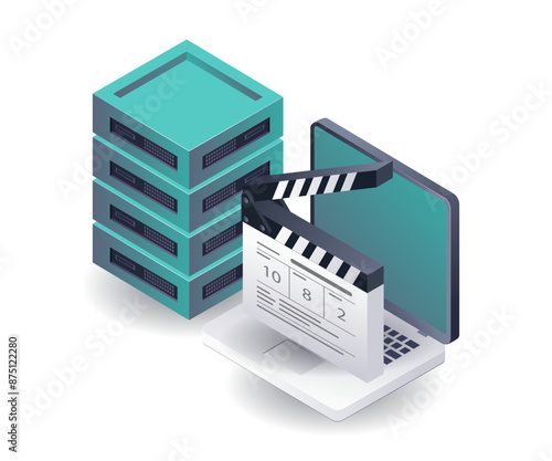 Creative Content Storage Server for Video and Film