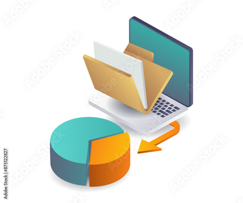 Calculating Percentage of Data Stored on Server Computers