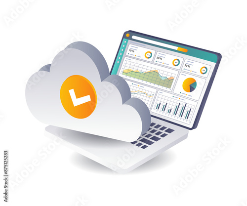 Analyzing Data Development in Cloud Servers