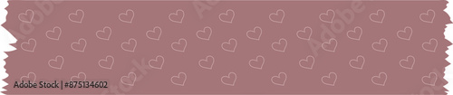  Cute Blank paper notes for to-do list, Daily and Weekly Planner. Scrapbook Stickers, different pieces of washi tape and bookmarks for scheduler or organizer