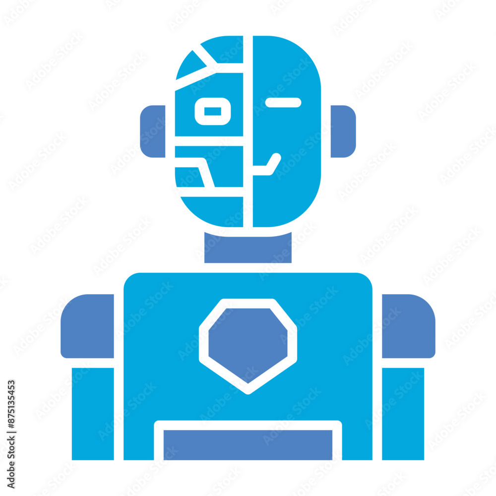 Fototapeta premium Cyborg Icon