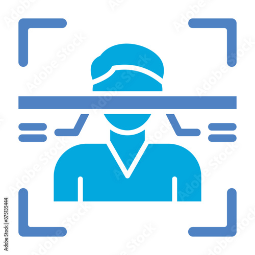 Face scanner Icon