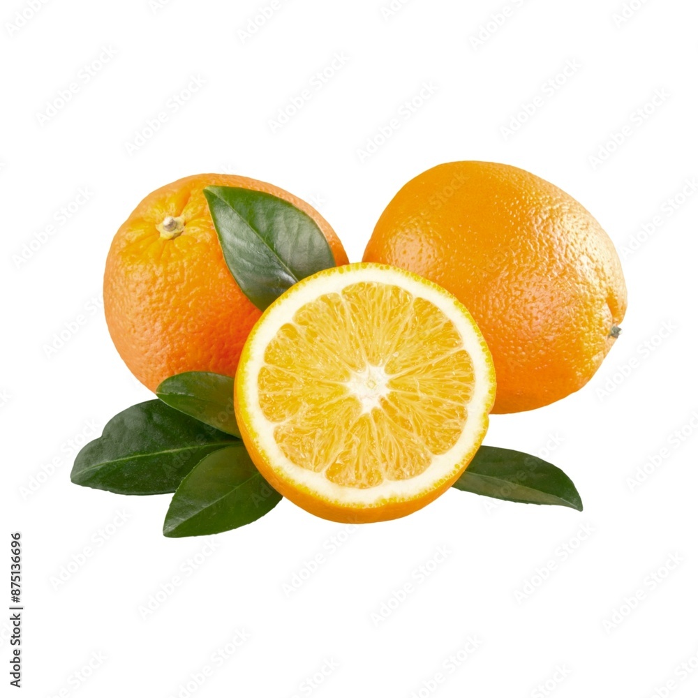 Oranges and leaves Oranges and leaves