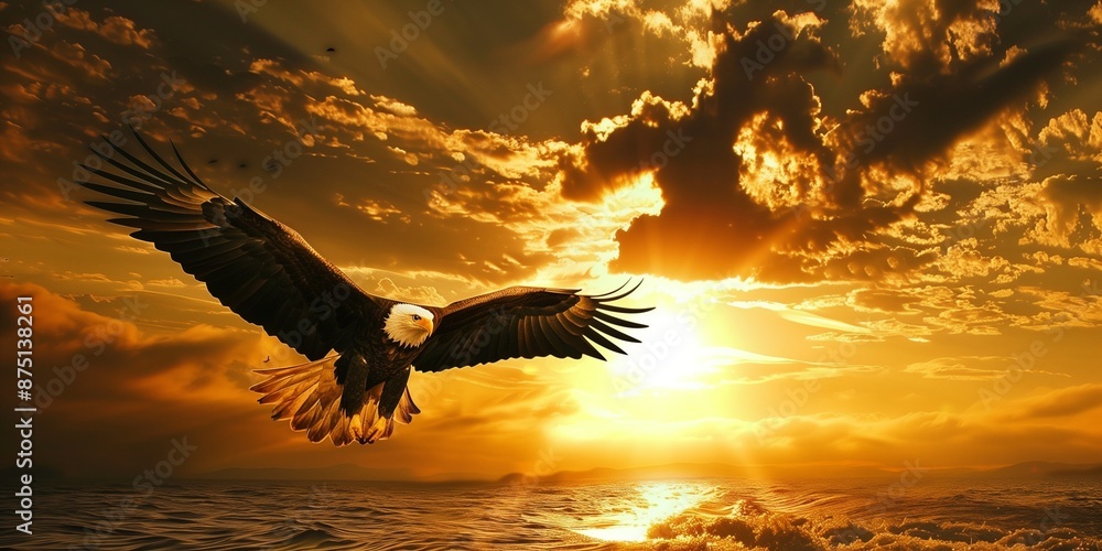 Obraz premium eagle in the sky