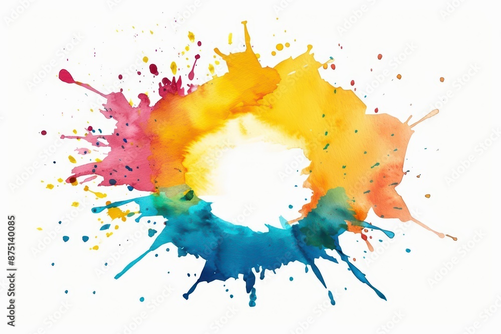 A dynamic watercolor representation of economic stimulus A dynamic watercolor representation of economic stimulus
