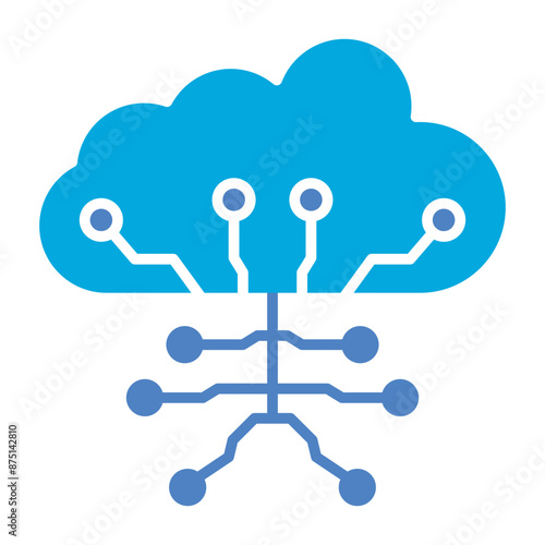 Cloud computing Icon