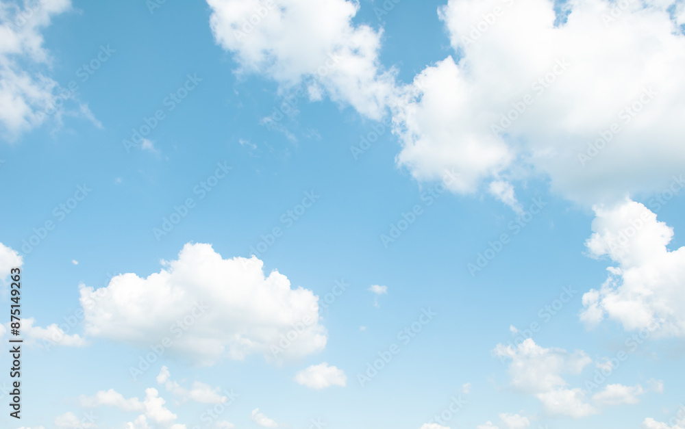 light cumulus clouds on a blue sky light cumulus clouds on a blue sky