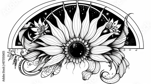 Wallpaper Mural Adult colouring book page	
 Torontodigital.ca