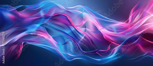 Abstract background,3D transparent fluid twisted wavy glass morphism with purple and blue colors. Element for background, wallpaper, banner, cover, poster or header,Abstract background 
