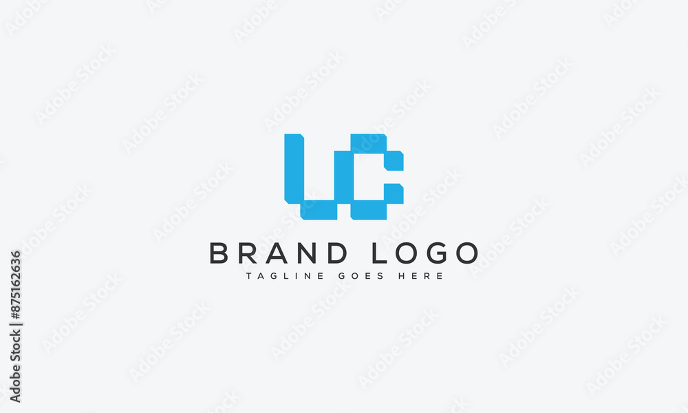 letter UC logo design vector template design for brand. letter UC logo design vector template design for brand.