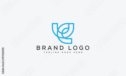 letter UC logo design vector template design for brand.