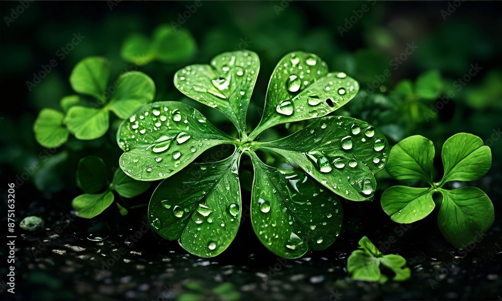 Realistic st Patricks day template Realistic st Patricks day template