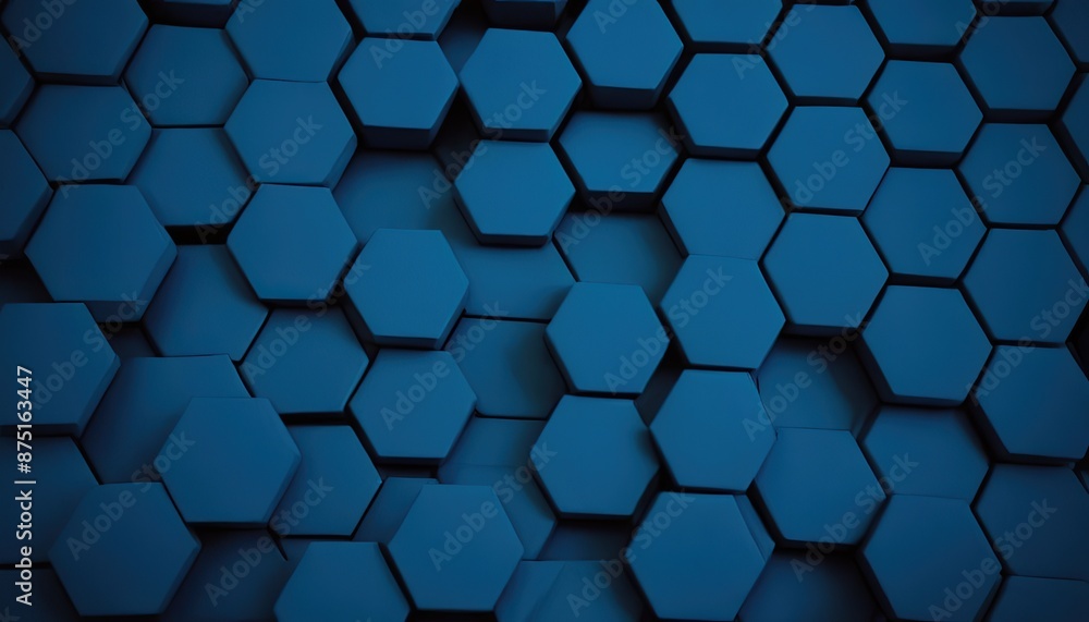 a blue hexagonal background with a lot of hexagons. a blue hexagonal background with a lot of hexagons.